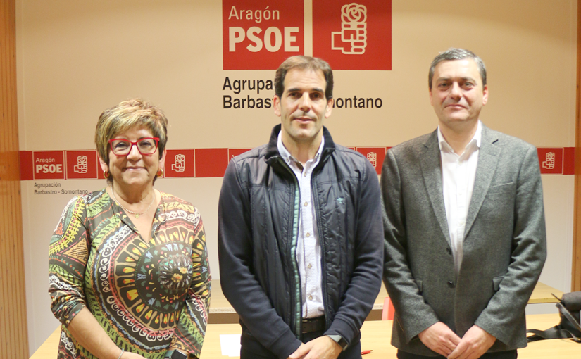 Daniel Gracia, candidato del PSOE a la alcaldía de Barbastro