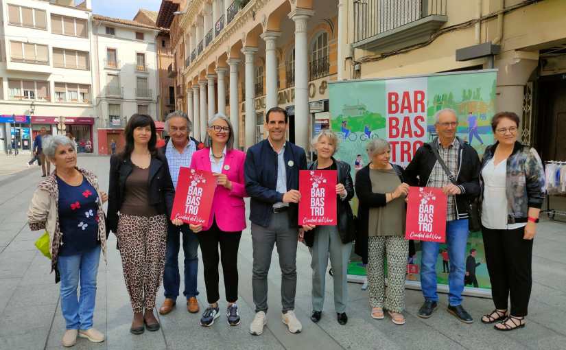 El PSOE presenta la marca “Barbastro ciudad del vino” para generar nuevas oportunidades en la capital del Somontano